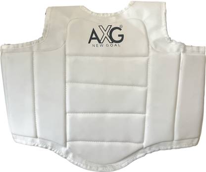 AXG NEW GOAL Classic Karate Chest Guard for age 6 to 10 years (Small) MMA Chest Guard