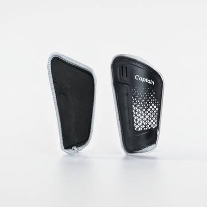 CAPTAIN Elite Football Shin guards Cushioned EVA padding, Hard Protective shelled Football Shin Guard