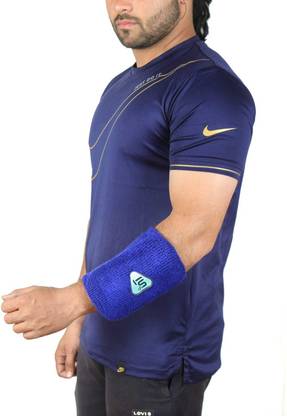Whitedot BLUE CRICKET ELBOW GUARD Cricket Elbow Guard