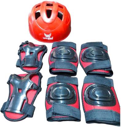 SPO Zone Protective Guard Kit Skate and Cycling Protection Set Suitable 4 to 10 year Cycling Guard Combo