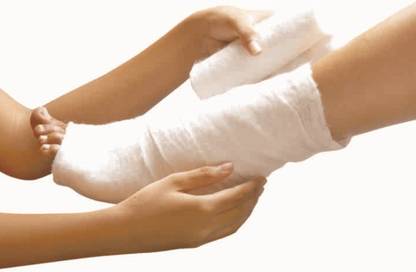 Top Ban Orthopedic Cast padding / Bandages (Pack of 2) Sterile Gauge Roll