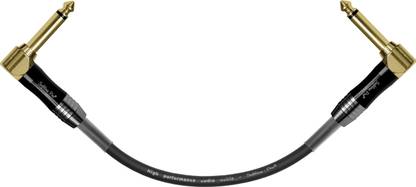 Softline Pro SP PRT 09 G-1 Guitar Patch Cable Right Angle 1/4 Inch Instrument Cable Pack of 1 Double Angled TS Patch Cable