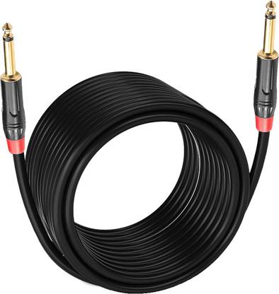 IMAGINEA 6.35mm Guitar Cable 6.35mm (1/4) TS Mono to Mono 6.35mm TS Audio Cable Straight TS Patch Cable