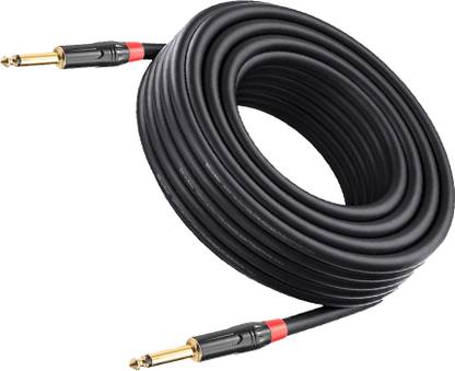IMAGINEA 6.35mm 1/4" TS to 6.35mm 1/4" TS Balanced Stereo Audio Cable Straight TS Patch Cable