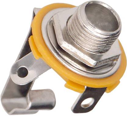 LoomTree 10 Pieces 1/4 Jack Socket - Electric Guitar Output Jack - 1/4" Jack Socket" Guitar Pick