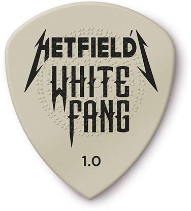Jim Dunlop Hetfield's White Fang Custom Flow 1.0mm Guitar Picks (PH122P1.00) Guitar Pick