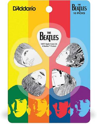 D'ADDARIO 1CWH2-10B1 Beatles Revolver Medium Guitar Picks Guitar Pick