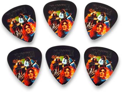 WorldForU Rock Band Logo Led Zeppelin band Guitar Picks, Set of 6 Guitar Pick