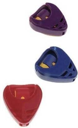 K3 Musical Guitar Pick Holder, Multicolor (Pack of 3) Guitar Pick