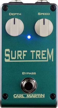 carl martin Surf Trem Tremolo Modulation Effect Pedal Guitar Processor