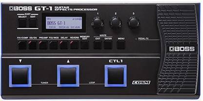 BOSS Gt-1 Guitar Effects Processor