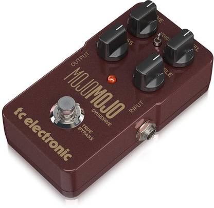 Mojo Overdrive Guitar Effects Pedal provide with separate bass and treble controls voice toggle Guitar Processor