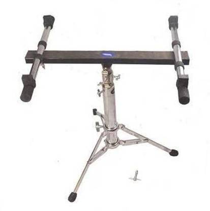 MAYAMUSICALS Harmonium Foldable Adjustable With 3 Different Height Steel Stand A Frame Stand