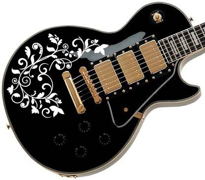 stylishdecor Beautiful decal for Guitar Guitar sticker Guitar Sticker