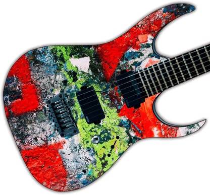 stylishdecor Guitar Skin Wrap Laminated Guitar laminate sticker Guitar Sticker
