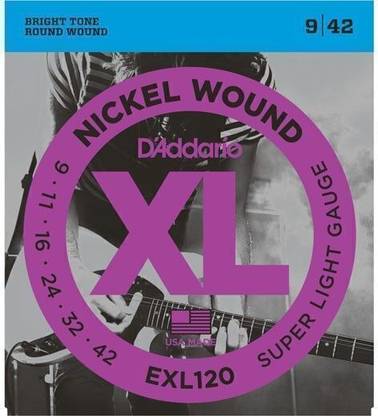D'ADDARIO Electric EXL 120 Guitar String
