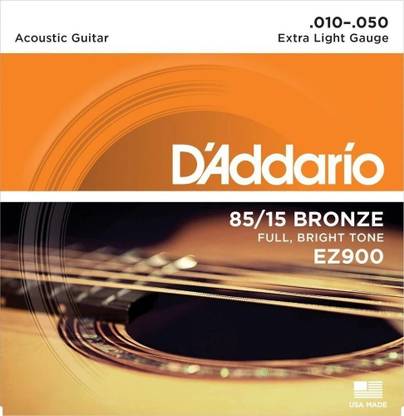 D'Addario Bronze Acoustic Guitar Strings_Stainless Steel Material