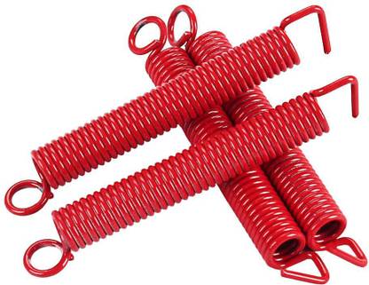 Lyla Acoustic 4Pcs Electric Guitar Tremolo Bridge Springs for Floyd Rose Bridge Guitar Red Guitar String