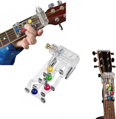 Climberty Acoustic Guitar Chord Tool Beginner ClipOn Chord Presser Multicolor Guitar String