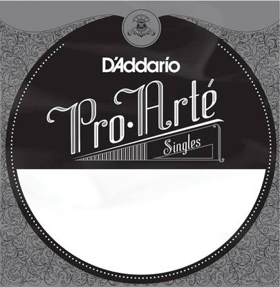 D'ADDARIO Classic Pro-Arte Nylon Classical Guitar Single String, Normal Tension, Fifth String Guitar String