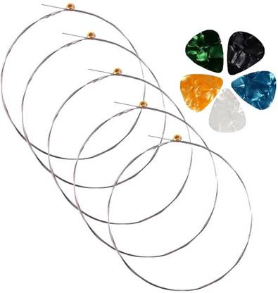 IMAGINEA Acoustic B Acoustic Guitar Strings 0.11 Gauge Stainless Steel String with 5 Picks Guitar String