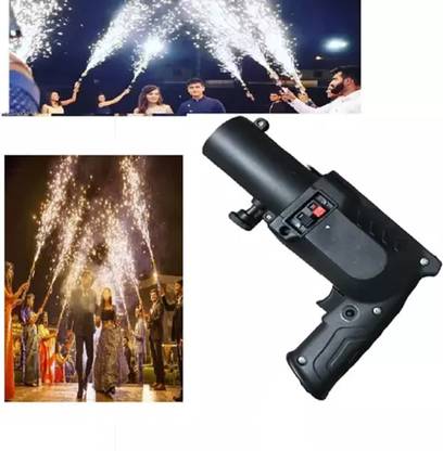 NAVMAV Metal Nose Cold Pyro Party Gun only use for Holding Cold pyro Cartage.  Gun