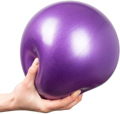 Dhvyant Mart Anti Burst And Slip Resistant Mini Yoga Ball For Workout At Home Gym & Office Gym Ball