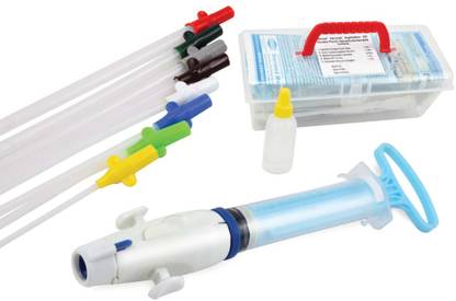 OTICA Sterimed Manual Aspiration Kit Double Pinch Valve/Autoclavable Gynecological Aspiration Kit