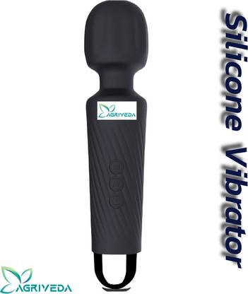 agriveda Vibration Silicone Vibrator Refreshing Wet 25 Wipes FreeMassager for Women and