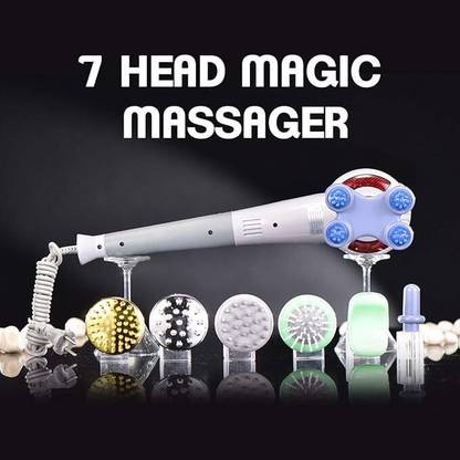 VNEXX AcuPressure Professional Magic Machine Massager with 7 Attachment