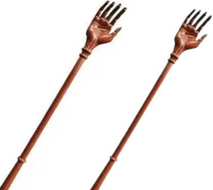 DCONNN Back Body Itching Scratcher Rod Manual 14 Inch Long Massager Stick-(Pack of 2)