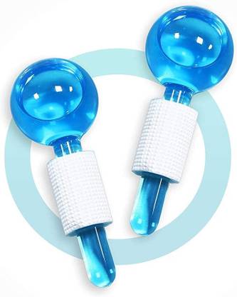 Nirvic 2pcs Ice Roller Globes for Face and Eyes, Facial Cooling