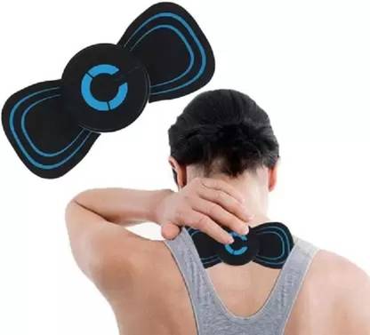 PSIONICS Portable Wing EMS Vibration Massager Pad Neck Back Butterfly Massage Machine