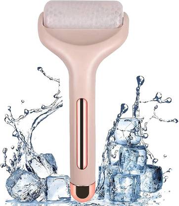 RATHOD ENTERPRISE Ice Roller Face Massager Facial Skin Care Tool with Cooling Gel for Face & Eyes
