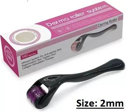 Bella Faccia Derma Roller 2 mm With 540 Titanium Needles | Suitable for Anti-aging