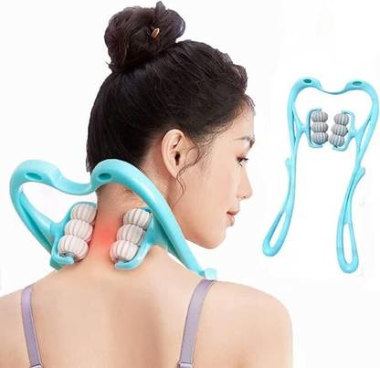 DeviceofHAYLU Neck Massager, Trigger Point Roller for Pain Relief Neck Support