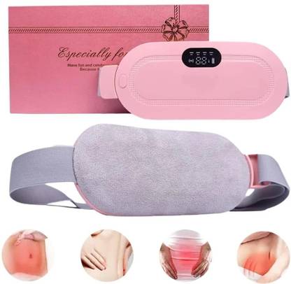 KYKHT Period Cramp Relief Massager & Heating Pad for Menstrual Pain