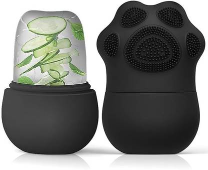 VALKYRIE Ice Roller Unbreakable/Reusable For Face Massager & Tighten Pores | BLACK