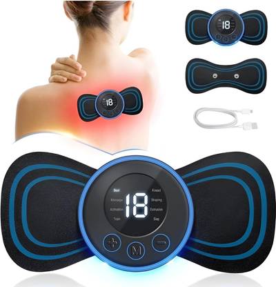 Anjani Mini Butterfly EMS Body Massager - 6 Butterfly mini massager for ems, neck pain