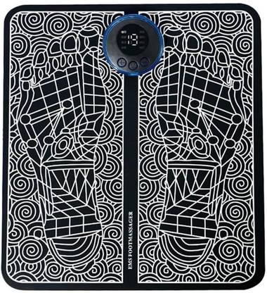 NRG Foot Massager Pain Relief Wireless Electric EMS Massage Machine Mat