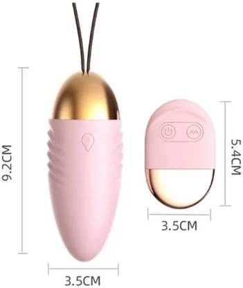 S.H. Solutions Premium Quality Egg Vibrator Massager With 10 Speeds modes for pain relief