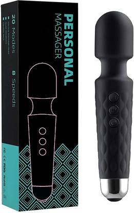 nCART Personal Powerful Vibrate Wand Massager 20 Magic Vibration Modes (Multicolor)