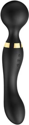 macloom Handheld Dual Head Massager: Rechargeable Device for Pain Relief