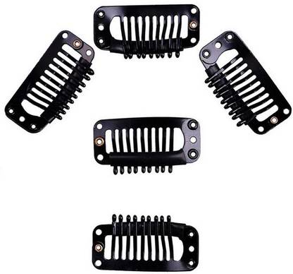 HE Retail Supplies U Shape Snap Clip For Hair Extension Hair Clip