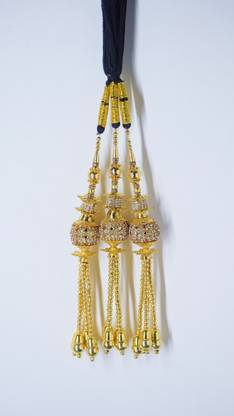 Ethnic at ease Women Paranda Jewelled Ball Punjabi Parandi Choti Braid Extension
