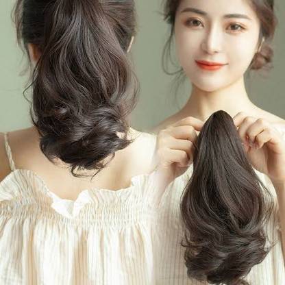 ALX 12 INCH BEAUTIFUL INSTANT HAIR STYLE CLACHER ACCESSORY BROWN Hair Stamp
