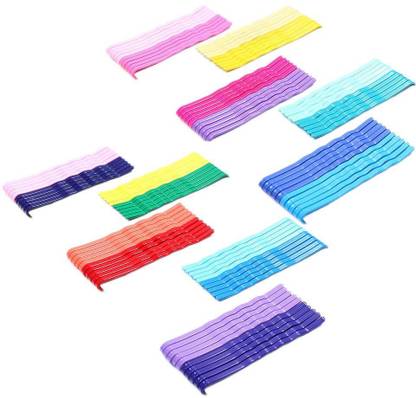 SUNRING Bobby Pins Multicolour Metal Hair Clips Styling Hair Pins Bun Clip