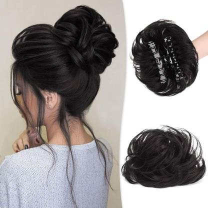 Pinaka Claw Clip Messy Bun Hair Piece Buns Wavy Curly Hair Bun Extensions Hair Buns Bun