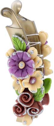 YOU & YOURS HAIR BANANA CLIP – HANDMADE FLOWER ACCESSORY Banana Clip