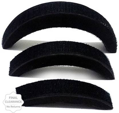 Chahat Puff Maker Hair Accessory Set  (Black) at Rs. 59